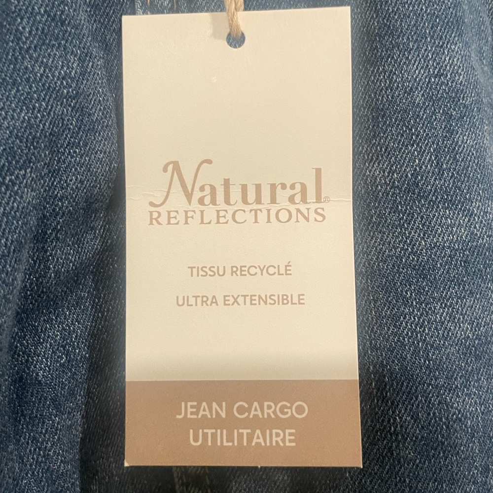 Natural Reflections Blue Straight Leg Jeans - Picture 2 of 4